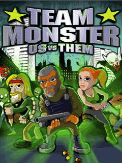 بازی جاوا  Team Monster: Us vs Them